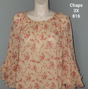 Ladies plus size blouse 3x
